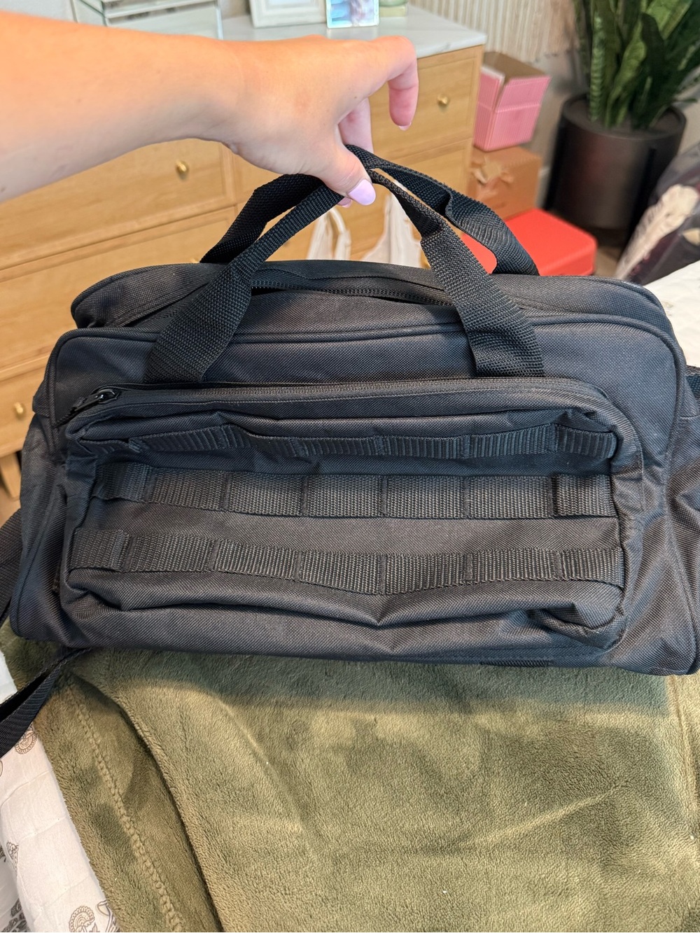 Tactical Gun Range/ Duffel Bag - Black